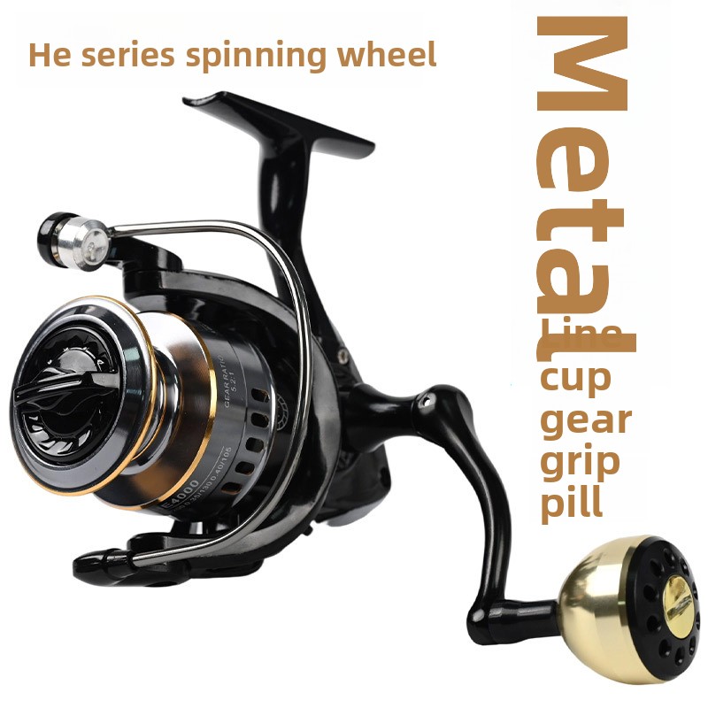 Ice Fishing Line - Tamamen Metal Uzun Mesafe Atışlı Spinning