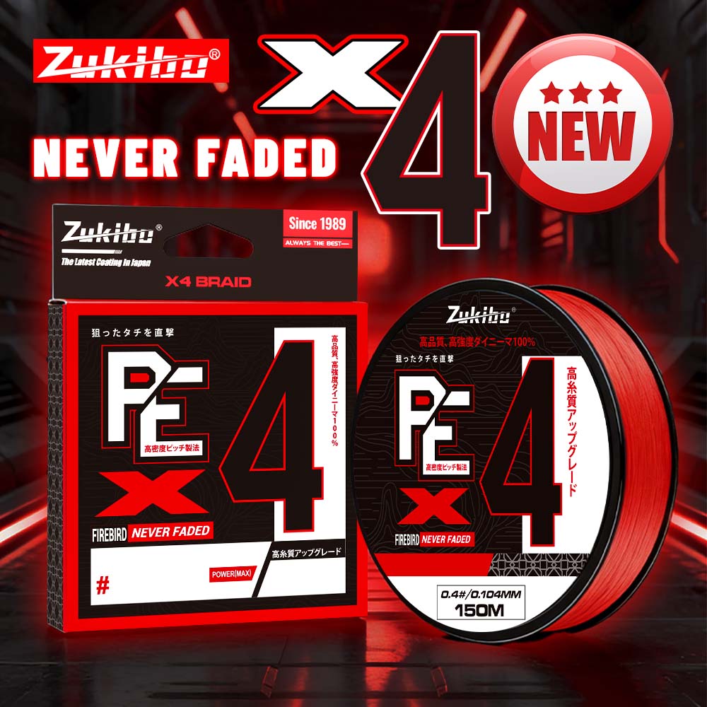 Freshwater Line - ZUKIBO Firebird Solmaz 4 Katlı Örgülü