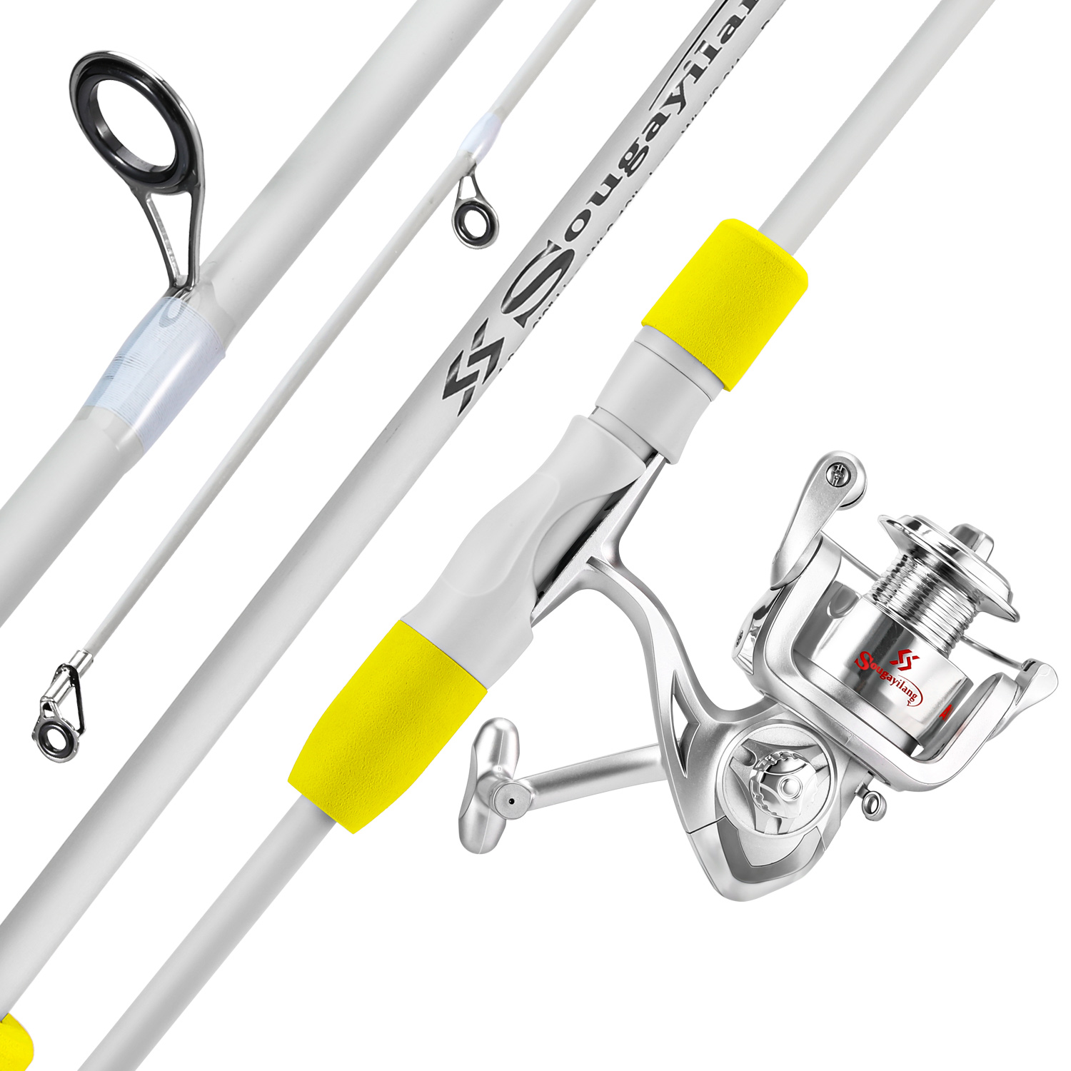 Fishing Line Spooler - Sougayilang 2 Bölümlü Spin Olta Kamışı