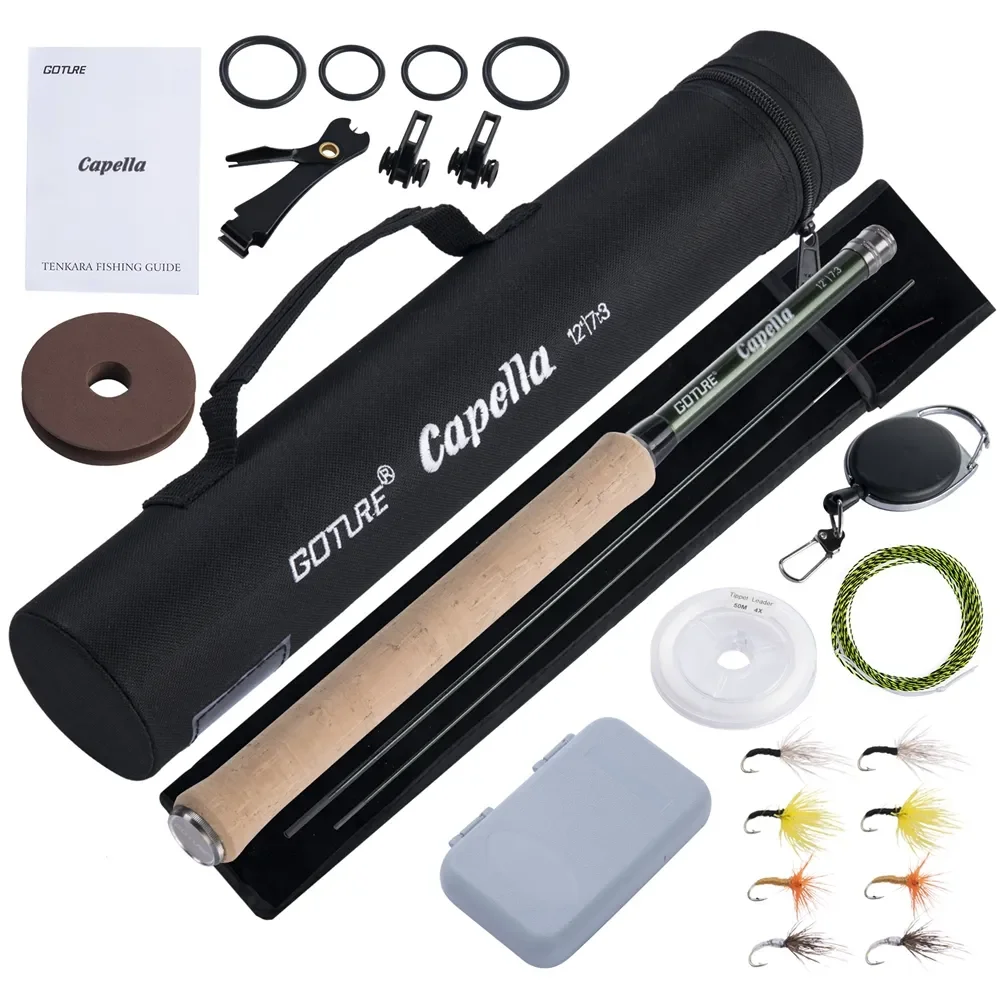 Saltwater Line - Goture 12FT Klasik Tenkara Sinek Olta