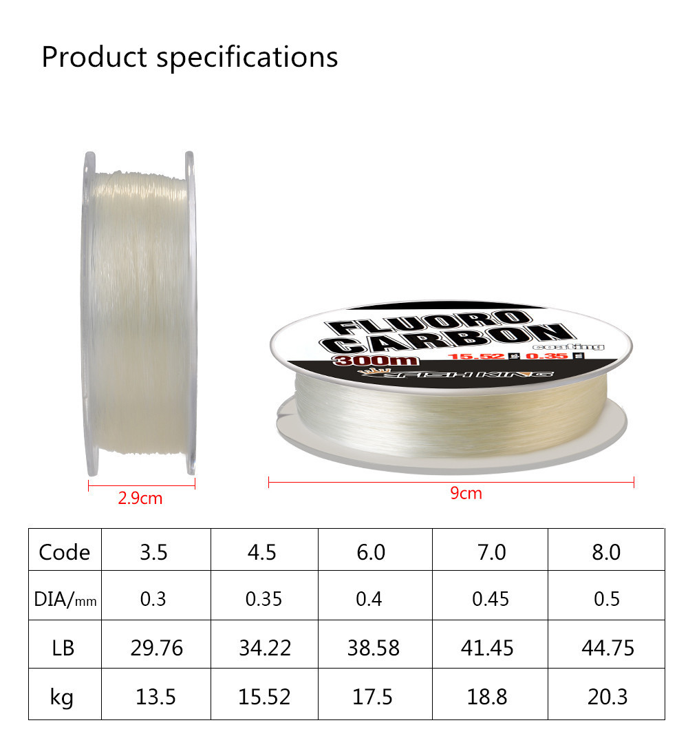 Tam tank florokarbon olta 300  - Fluorocarbon Line incelemesi ve fiyatı
