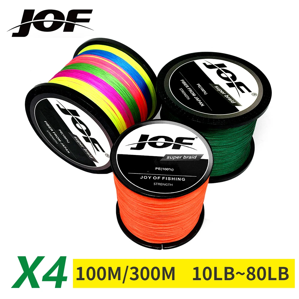 JOF x4 örgülü PE olta 300M 100 - Copolymer Line incelemesi ve fiyatı