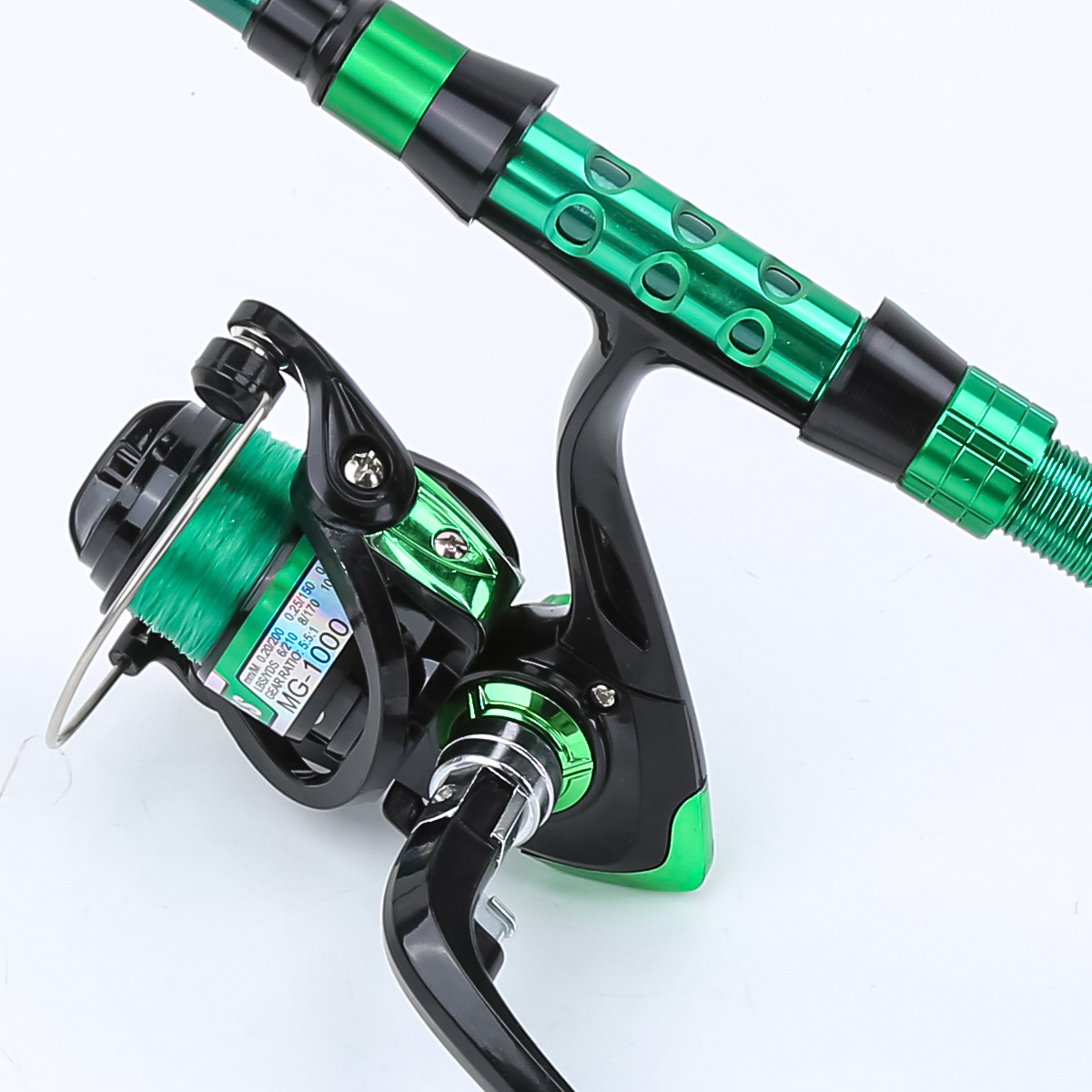 1.8 Metre Yeşil Karbon Fiber T - Fishing Line Spooler incelemesi ve fiyatı