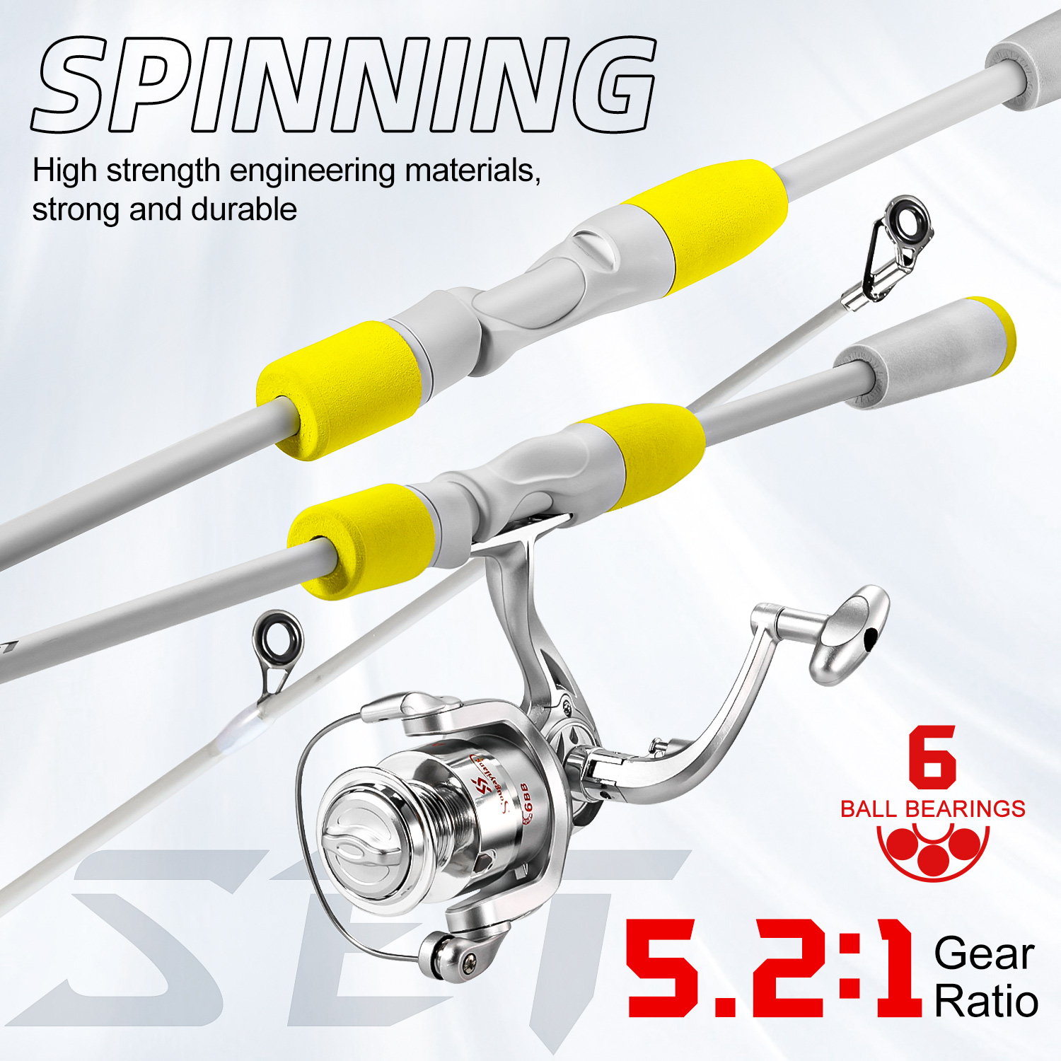 Sougayilang 2 Bölümlü Spin Olt - Fishing Line Spooler incelemesi ve fiyatı
